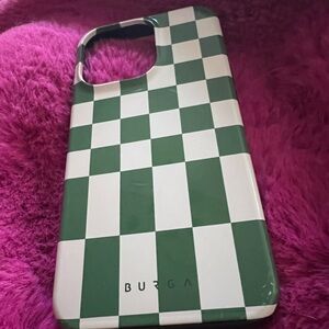 BURGA checker iPhone 13 Pro case magsafe